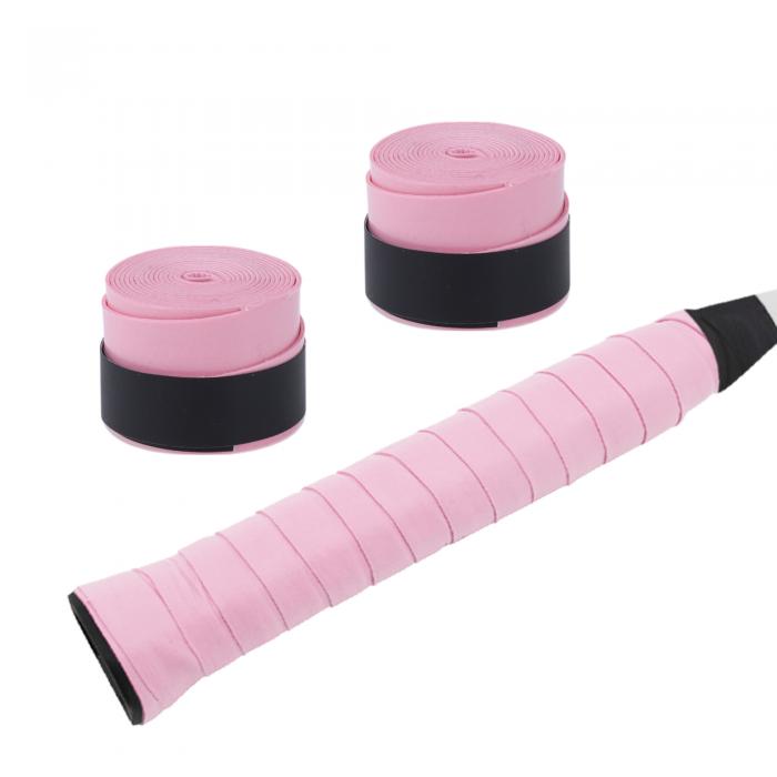 CAPASTEC グリップテープ テニス バドミントン 2本セット グリップ テープ 握り心地良い 釣り竿 自転車 野球 ラケット用 ウェットタイプ ライトピン...