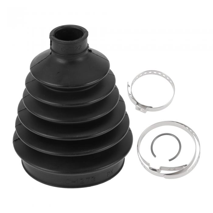 HEROFFIX 三菱モンテロ2001-2006用のCVジョイントブーツキット1セット アウターコンスタントベロシティジョイントブーツW/クランプNo.MR528639ブラックラバー