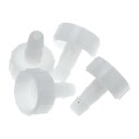 HOPESPANNER プラスチックホースバーブフィッティング5/16"ホースID 1/2" GTH女性バーブフィッティングプラスチック4個