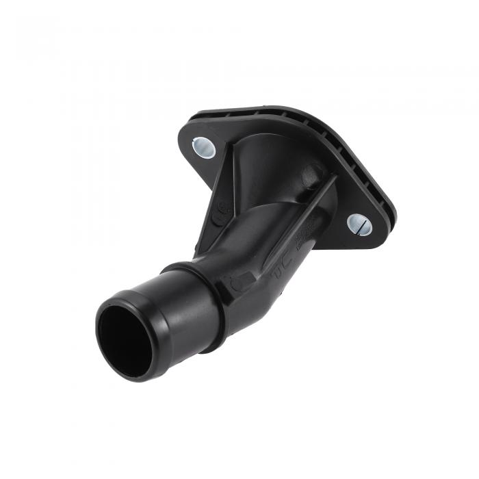 REPAIROCK ヒュンダイに対応・アクセント2012-2017 キアに対応・フォルテ2014-2018用の黒色プラスチック製エンジン冷却水サーモスタットハウジングアセンブリNo.256312B051 1個