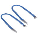 PATIKIL 24インチ ネックレスコード、20個 ワックスブレスレットストリング 2mm 厚さ ネックレスロープ ブルク ペンダント ブレスレット 宝石メイキング DIY クラフト用クラ スプ付き、ブルー(4)