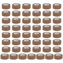 PATIKIL 自己粘着性包帯ラップ 177" x 1" 50個 エラスティック自己粘着性自己通気性ラップテープ スポーツ 伸ばし アスレチック リスト 足首 アウトドア テープ ダークスキン