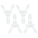 HOPESPANNER プラスチックホースバーブフィッティング3/32" x 1/8" x 3/32" Y字型バーブコネクタPP 4個
