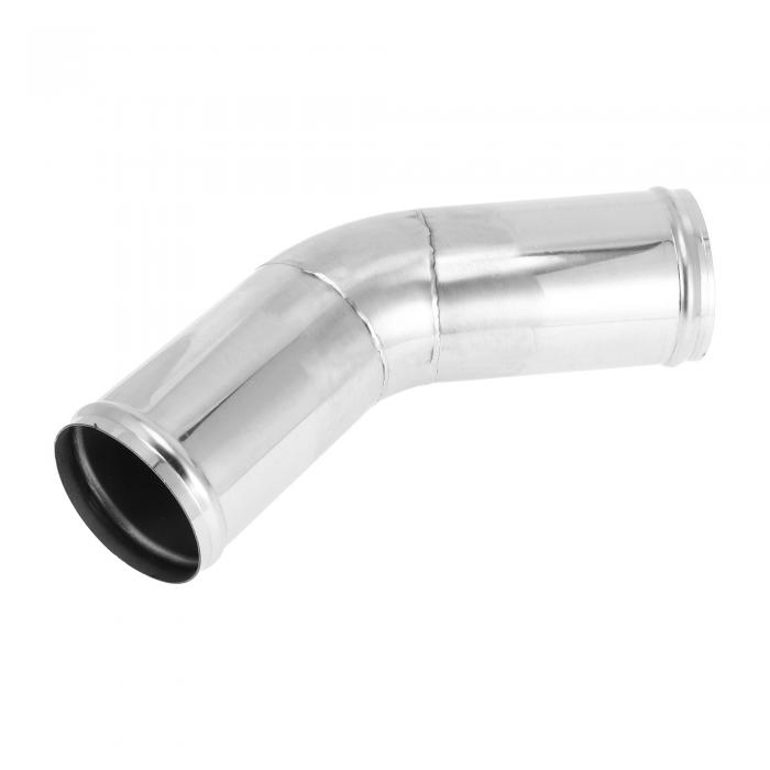 Motoforti 45度マンドレル排気管 ビー ドロール付きDIYカスタムカーモディファイ用排気パイプチュービ..