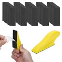 HEROFFIX 51個のサンディングディスクウェットドライ防水マイクロジップディテールサンダーフック&ループサンドペーパー木工用1.18