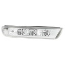 HEROFFIX ヒュンダイに対応サンタフェ2007 2008-2012用1個車用ミラーターンシグナルライト右側No.876233J000グレークリアプラスチック