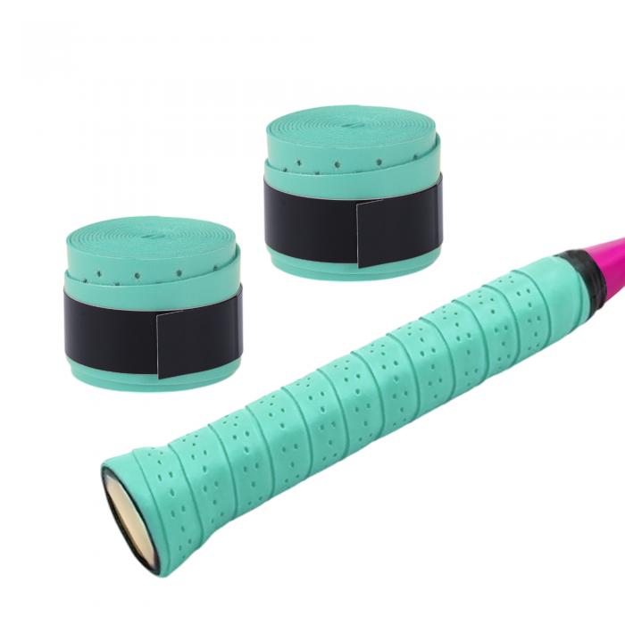 CAPASTEC グリップテープ テニス バドミントン 2本セット 多孔型 グリップ テープ 通気性抜群 釣り竿 自転車 野球 ラケット用 ウェットタイプ 薄い...