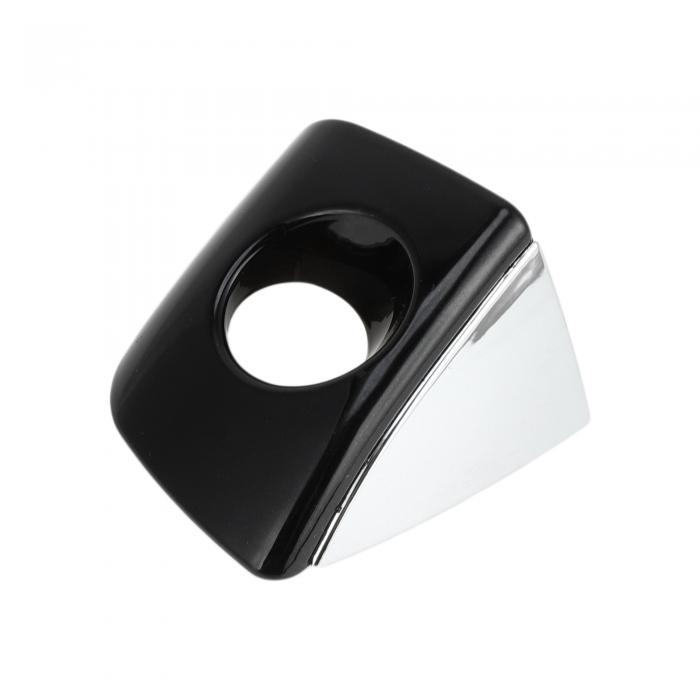 HEROFFIX 1個のアウディに対応 A6 C7用の車外ドアハンドルNo.4H1837879フロント左側ブラックABS