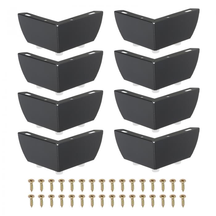 PATIKIL 金属製家具脚 2インチ 8個三角形家具脚DIY交換脚モダンスタイルキャビネットカップボードテー..