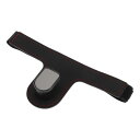 HEROFFIX 財布 バッグ 鍵 水筒 買い物袋用の1個入りの車のシートヘッドレストフック 頑丈な車のシートバックオーガナイザーフック ブラックのフェイクレザー 15cm×7.5cm