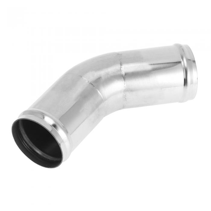 Motoforti 45度マンドレル排気管 ビー ドロール付きDIYカスタム2.25" OD 3.94" 長T304ステンレススチー..