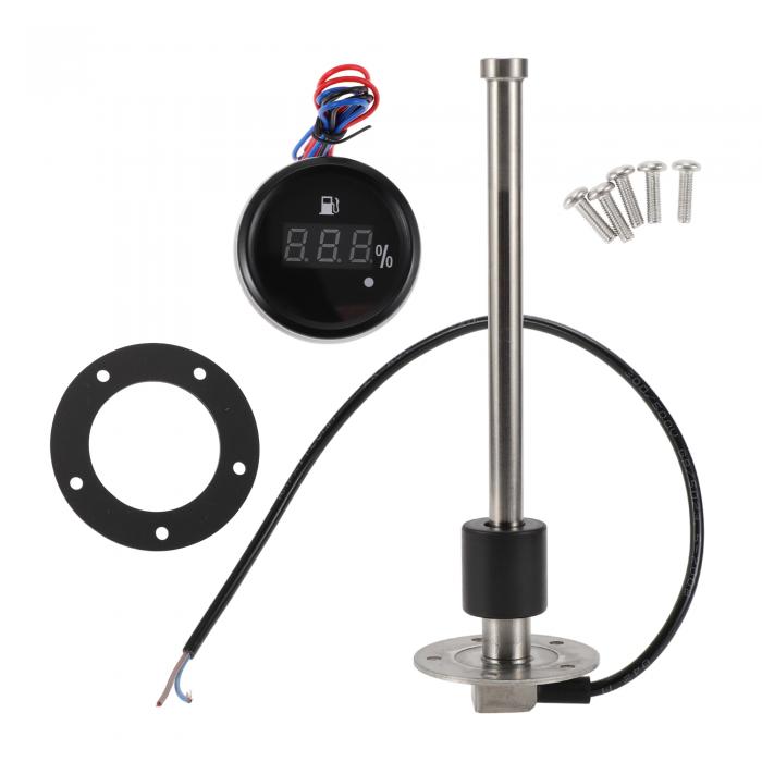 Hihaha 燃料送信ユニットおよびゲージキット ボート燃料送信ユニット マリン燃料センダーユニット メタル 216mm 8.5