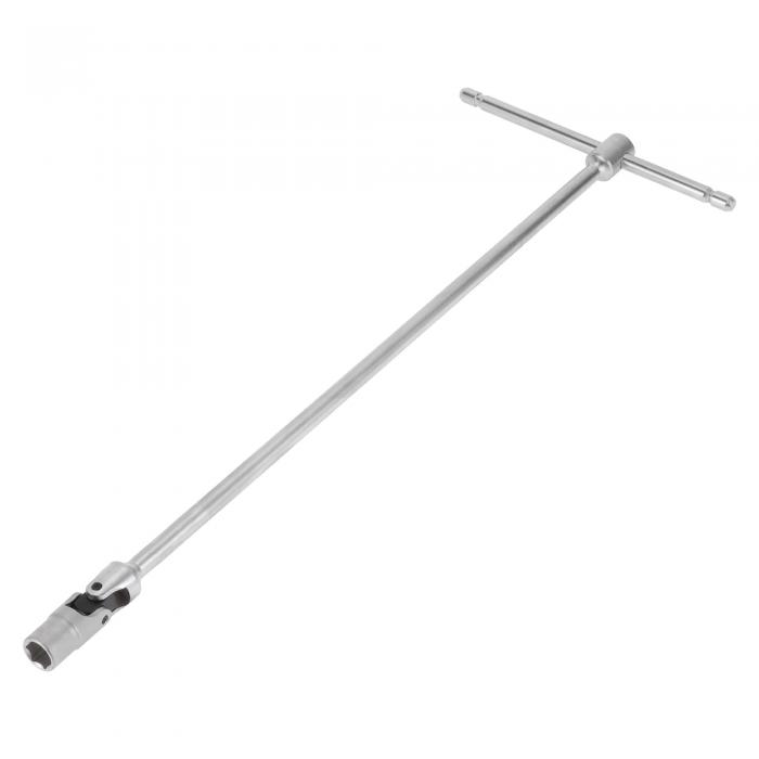 HEROFFIX 1個のソケットレンチスパナソケットリムーバー44.5x18cmカーボン鋼六角12mm車用オートバイダートバイクユニバーサルジョイントスライディングバーtタイプ