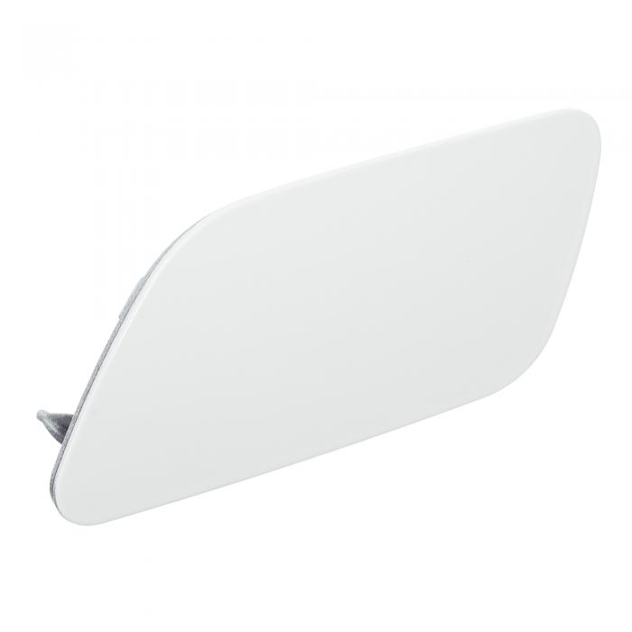 HEROFFIX 1個のアウディに対応A6 C7 2012-2017用フロント左側バンパーヘッドライトウォッシャーノズルカバーキャップ4G0955275ホワイトプラスチック