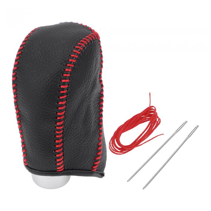 HEROFFIX スバルに対応 フォレスター 2014-2017 用 スティックシフトハンドルプロテクター ペブルド ブ..