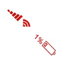 TUCKBOLD 反射バンパーデカール 反射赤長方形 WIFIシグナルパターン 反射カーステッカー パーソナライズされた装飾