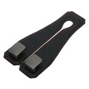 HEROFFIX 財布やバッグ 傘などのための1個 車のシートヘッドレストフック 頑丈な車のシートバックオーガナイザーフック ブラックレッドの合成皮革メタル6....