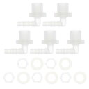 HOPESPANNER プラスチックホースバーブフィッティング1/4