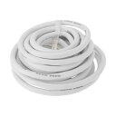 HEROFFIX 電気アース線 自動車用電源線 6 M ホワイト TC 1本 12AWG 3導体 完全絶縁&ソフトタッチジャケット ユニバーサル