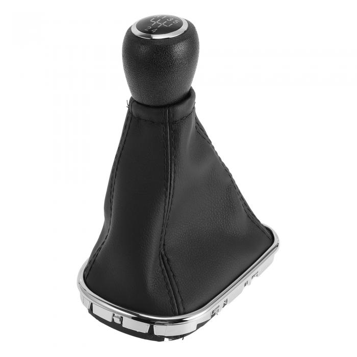 RATCHROLL Chevyに対応クルーズ2010-2015用のプラスチック製フェイクレザーオートモーティブギアボック..