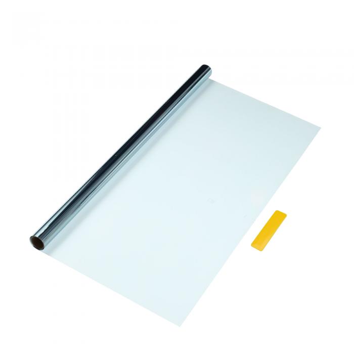 TUCKBOLD カーボン2層車用ウィンドウティントフィルム VLT 78% IRR 15% UVR 40% ライトブルー 14.76 ft..