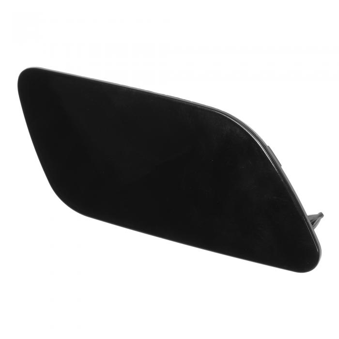 HEROFFIX 1個のアウディに対応A6 C7 2012-2017用フロント右側バンパーヘッドライトウォッシャーノズルカバーキャップブラックプラスチック