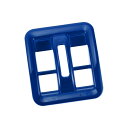 REPAIROCK 1個のジープに対応ラングラーJK JLU&アンリミテッド4ドア11-17用のダッシュボードウィンドウスイッチボタンカバートリムABSブルー(2)