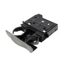 REPAIROCK フォードに対応F-450 F-350 F-250 F-550 1999-2004用ダッシュボードカップホルダー ダッシュドリンクカップホルダー カップコインホルダー ウォーターボトルホルダー プラスチック メタル グレー 1個