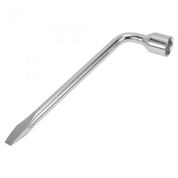 RATCHROLL 1個のユニバーサルソケットレンチ26.5x8.8cmスパナソケットリムーバーヘキサゴン炭素鋼24mm車用バイクダートバイクL字形レンチスリーブフラットヘッド