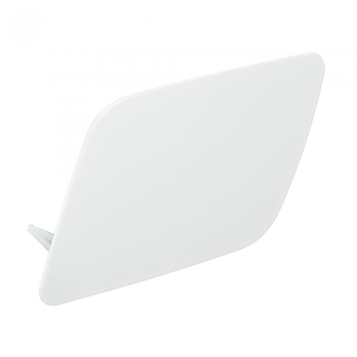 HEROFFIX 1個のアウディに対応A6 2009-2010用フロント左側バンパーヘッドライトウォッシャーノズルカバーキャップ4F0955275Bホワイトプラスチック