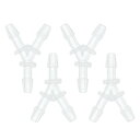 HOPESPANNER プラスチックホースバーブフィッティング3/32" Y字型バーブコネクタPP 4個