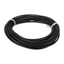 HEROFFIX 1 Pcs グラウンドワイヤー 完全絶縁&ソフトタッチジャケット 電源ワイヤー 15m ブラック TC 22AWGに対応 3芯