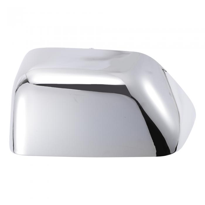 REPAIROCK フォードに対応F-250 F-350 F-450 F-550 F250 F350 F450 F550用のカーリアビュー左ドライバーサイドミラーカバーキャップ交換クロームメッキ、ミラーガードカバーエクステリア装飾トリム