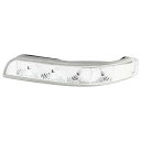 HEROFFIX 1 Pc カーミラーターンシグナルライト for キアに対応 Sorento 2009-2014 左 グレー クリアプラスチック
