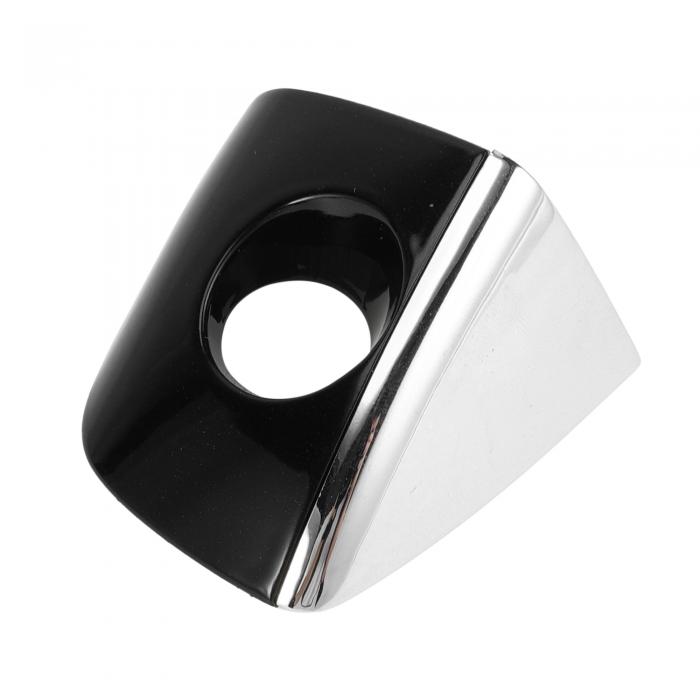 RATCHROLL アウ ディに対応Q5 8R 2013-2017用フロント左外側ドアハンドルカバーロックキャップNo.8T0837879 ABSブラック1個