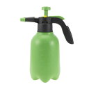 Hihaha 散水スプレーボトル / 家庭用ガーデン用手動圧力散水缶 / 調整可能なプラスチック2L / 1個 グリーン