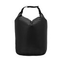 CAPASTEC ドライバッグ 防水バッグ L-容量:10L スタッフバッグ 完全防水 バッグ 大容量 トートバッグ 撥水 アウトドア 海 黒