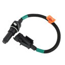 HOPESPANNER Kiaに対応リオEX、LX、SX 1.6 2012-2017用のNo.39180-2B020クランクシャフトポジションセンサー、頑丈なブラックエンジンクランクCKPセンサーメタルプラスチック1個