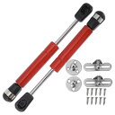 X AUTOHAUX 150mm/5.91インチ ガスストラット 22N ガススプリング レッド カーボン鋼 2セット RV カー ツールボックス リッド 収納...
