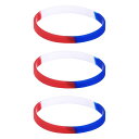 uxcell スポーツクラブ グループゲーム パーティーフェイバー ファッションパーティースポーツアクセサリー用のブレスレットリストバンド 飛行機な無地のリスト...