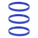 uxcell スポーツクラブ グループゲーム パーティーフェイバー ファッションパーティースポーツアクセサリー用のブレスレットリストバンド 飛行機ソリッドカラー...