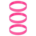 uxcell 3Pcs ブレスレット リストバンド 1/2インチ幅 8