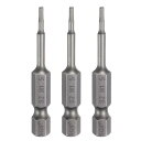 uxcell 3個 H1.5 ヘックスヘッドドリルビットレンチ 1.5mm メトリックフラット先端 1/4