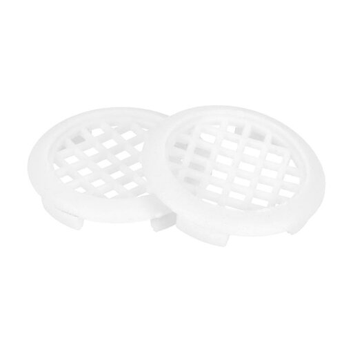 uxcell 29mm(1-1/8") 円形ソフィットベント 50個 プラスチック製円形エアベント ラウンドメッシュホールルーバー キッチン 浴室 キャビネット用 ホワイト uxcell 29mm(1-1/8") 円形ソフィットベント 50個 プラスチック製円形エアベント ラウンドメッシュホールルーバー キッチン 浴室 キャビネット用 ホワイト