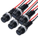 uxcell 5個のパネル取り付けヒューズホルダー6x30mm AC 250V 10A/AC 125V 15A スクリューキャップヒューズホルダー、プリスダリン...