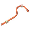 uxcell エアコンプレッサー排気管 5/8