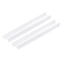 uxcell 標準タグファスナー プラスチックレギュラー ガーメントプライスタグラベルタグファスナー12mm/0.47インチ 2500個入りクリア
