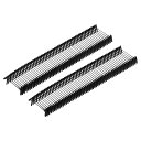 uxcell 標準タグファスナー プラスチックレギュラー ガーメントプライスタグラベルタグファスナー18mm/0.71インチ 2500個入り黒ック