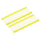 uxcell 標準タグファスナー プラスチックレギュラー ガーメントプライスタグラベルタグファスナー25mm/1インチ 2500個入りイエロー