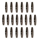 uxcell 20個の木製トグルボタン60mm / 2.4